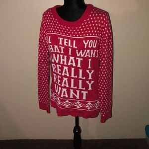 Size Medium ugly Christmas sweater
